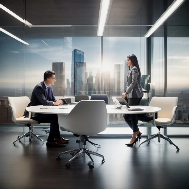 Executives collaborating in a workshop setting